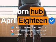 I Got Caught Playing With My Favourite Suction Dildo! - April Eighteen 1/16