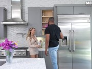 Hot MILF Pristine Replaces Her Dildo With A Real BBC 3/16