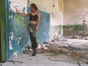 Thigh High Boots ASMR Mistress Perfect Ass Tight Jeans Boot Fetish Tease 15/16