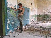 Thigh High Boots ASMR Mistress Perfect Ass Tight Jeans Boot Fetish Tease 16/16