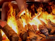 STUCK4K. Lutro pulls denim pants down and fucks wife from behind 2/16