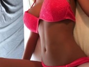 POV fucking doll Mandy in her pink bikini (part 2) 1/16