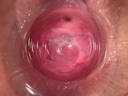 Camera deep inside Mia's tight creamy pussy 10/16