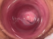 Camera deep inside Mia's tight creamy pussy 13/16