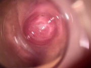 Camera deep inside Mia's tight creamy pussy 9/16