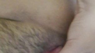 Ashley having an orgasm fingering herself in the bathroom