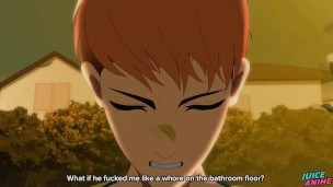 A twink really wanting to suck the dick of a mature bear Daddy - Hentai Bara Yaoi