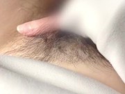 I come with my fingers♡Realistic masturbation of hairy Japanese amateurs♡Subjective video [Selfy]. 5/16