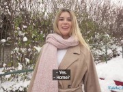 Public Agent Pretty Spanish teen public pick up big cock pounds petite Latina pussy multiple orgasms 1/16