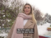 Public Agent Pretty Spanish teen public pick up big cock pounds petite Latina pussy multiple orgasms 4/16