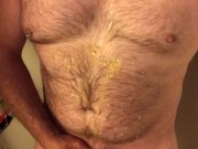 Pissing on myself in the shower 10/16