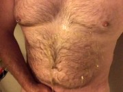 Pissing on myself in the shower