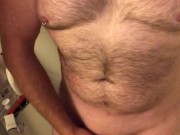 Pissing on myself in the shower 2/16