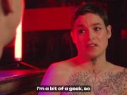 Gorgeous submissive Latina Saba Lapiedra thoroughly enjoys a BDSM-filled threesome 2/16