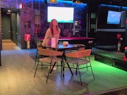 COLOMBIAN TEEN has risky PUBLIC SEX with stranger in a restaurant bathroom! - Abella Olsen 2/16