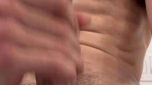 Fast Cum Big Dick Cumshot 😏💦 Short Clip Male Ejaculation 😜 OF/stringin 🎸 🎶