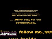 Big boobs babe sucking dick in live blowjob on cam show wearing matching lingerie tiny thong panties & bra - Lelu Love 13/16