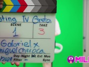 I fucked the assistant to get the job!! Redhead goes to a TV casting 3/16