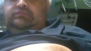 Playing with my boobs