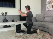 The handyman and the busty housewife... (short) 1/16