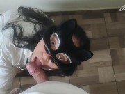 JESUS ​​CHRIST HAS RETURNED TO EARTH AND THE STEPMOTHER SUCKS AND FUCKS HIS COCK, REAL 10/16