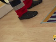 Fake Hostel - weird sweets cause Futanari hallucination ending in horny threesome with ebony MILF and hot college babe 4/16