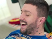 Fake Hostel - weird sweets cause Futanari hallucination ending in horny threesome with ebony MILF and hot college babe 7/16