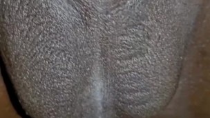Ebony anal play and fuck