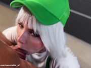 Blonde Barista in Shorts Offered to Rough Fuck Her Hot Holes Instead of Coffee POV 6/16