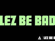 Hot Brunette Destroys Bestie's Ass 1/16