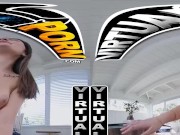 VIRTUAL PORN - Johnny Love Dives Into His Stepsis Mae Milano's Pussy And Bursts All Over Her Mouth 14/16