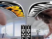 VIRTUAL PORN - Johnny Love Dives Into His Stepsis Mae Milano's Pussy And Bursts All Over Her Mouth 16/16