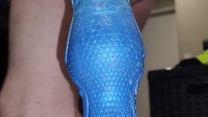 white kiwi NZ bear gets Bad Dragon Bishop deep in his ass