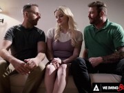 18yo Blonde Has A Hot Threesome With Two Bisexual Men 3/16