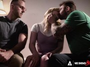 18yo Blonde Has A Hot Threesome With Two Bisexual Men 5/16