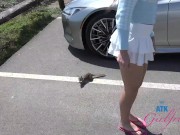 GFE hookup outdoors with Brianna Arson POV Session 6/16