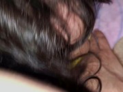 My kinky stepdaughter leaves the door open and pulls down her panties for me to see 3/16