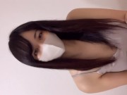 アロマの香りでムラムラ気分を高めてオナニーしたらぐちょぐちょになった(素人個人撮影/ノーブラ/巨乳/デカ尻/乳首/下着/バイブ/美女可愛い/日本人OL/顔出しスマホ自撮り/Japanese/asian 1/16