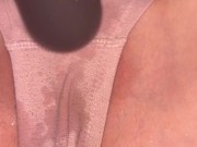 Homemade Bella Toy play squirting close up 12/16