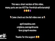 I GOT USED LIKE A FUCK DOLL 😵 - Extreme Rough Fuck And Huge Creampie for April Maxima 15/16