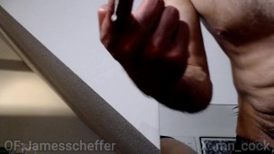 Huge Daddy Cock Cumming