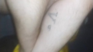 Stephanieplayingwithasshole