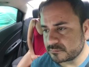 young Colombian gives control of the lush to the uber driver so he can make her run 14/16