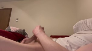 Axel Manhammer Watching Porn While Jerking His Big Cock