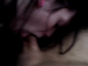 Hot teen Violette Black sloppy deepthroat & rough face fuck 2/16