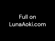 Big titty Goth girl get fucked on chair - LunaAoki