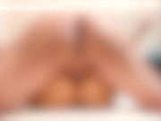 【潮吹き】気持ち良すぎて…泣いて噴水のように大量潮吹きする淫乱人妻。パイパンマンコに最後は中出しで放心状態になる変態熟女【ハメ撮り 素人投稿 個人撮影】 10/16