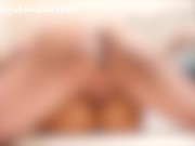 【潮吹き】気持ち良すぎて…泣いて噴水のように大量潮吹きする淫乱人妻。パイパンマンコに最後は中出しで放心状態になる変態熟女【ハメ撮り 素人投稿 個人撮影】 11/16