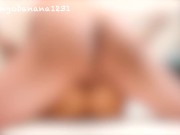 【潮吹き】気持ち良すぎて…泣いて噴水のように大量潮吹きする淫乱人妻。パイパンマンコに最後は中出しで放心状態になる変態熟女【ハメ撮り 素人投稿 個人撮影】 14/16