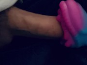 Slow jus the tip alien pussy penetration 7/16